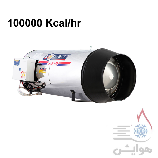 جت هیتر گازوئیلی نیرو تهویه البرز مدل GLE-100