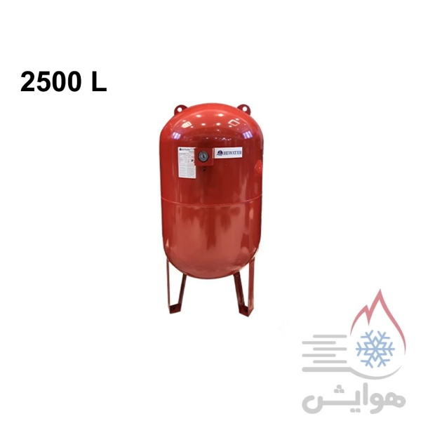 منبع 2500 لیتری تحت فشار تیوپی هایواتر پایه دار مدل HW-2500VL-H