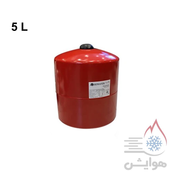 منبع 5 لیتری تحت فشار تیوپی بدون پایه هایواتر مدل HW-5V-H