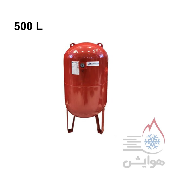 منبع 500 لیتری تحت فشار تیوپی هایواتر پایه دار مدل HW-500VL-H