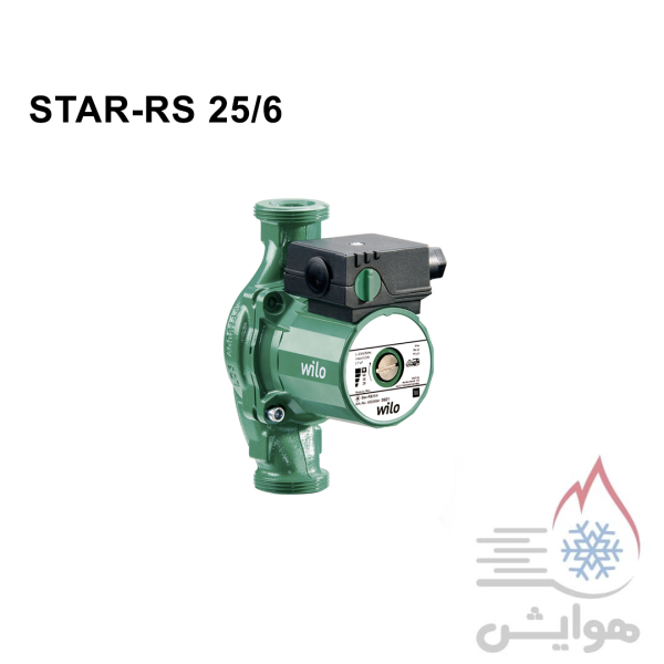 پمپ سیرکولاتور خطی ویلو مدل STAR-RS 25/6