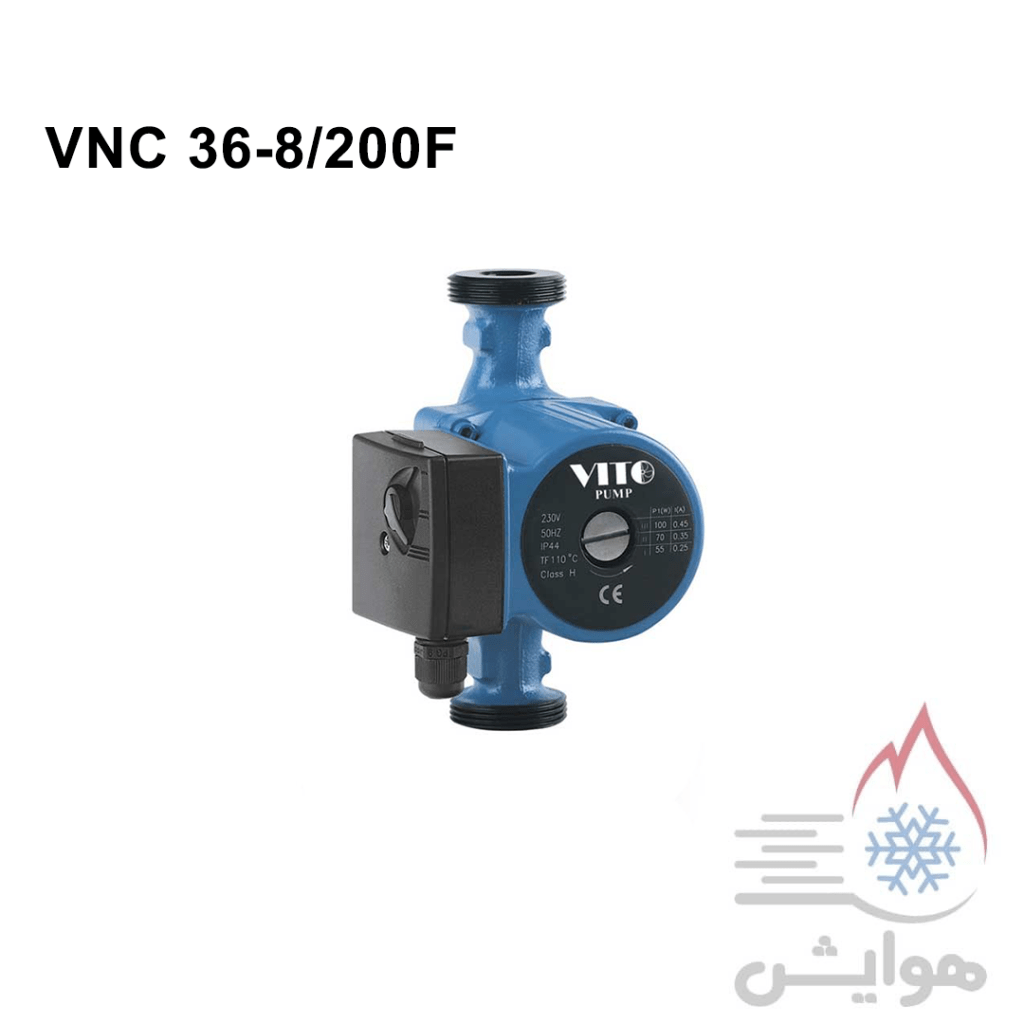 پمپ سیرکولاتور سه دور ویتو مدل VNC 36-8/200F