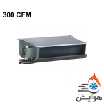 فن کویل سقفی توکار میدیا با کویل سه ردیفه مدل MKT3-300