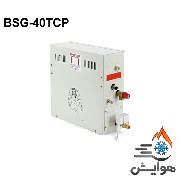 مولد برقی بخار 4 KW سونا بخار BSG-40TCP کالمو