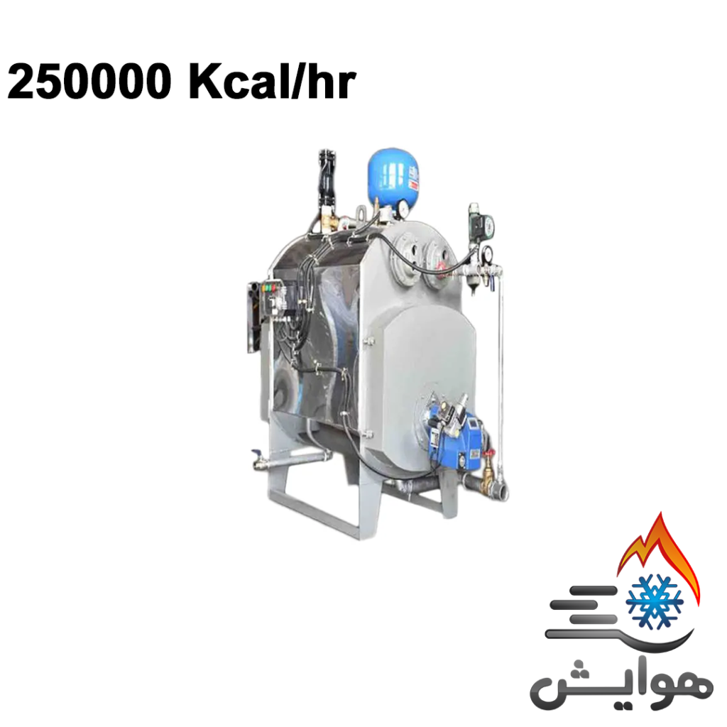 پکیج گرمایشی چهار منظوره خزر منبع مدل KM-250