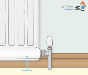 نشتی آب از رادیاتور آلومینیومی