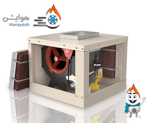 کولر آبی بدون پوشال