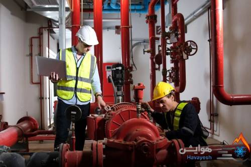 زمان‌ بندی اصولی تست پمپ آتش‌ نشانی