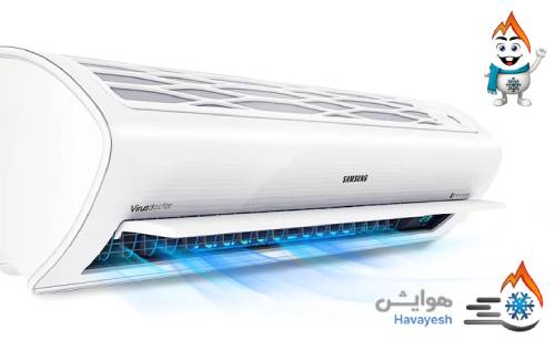 توان خنکی کولر گازی سامسونگ