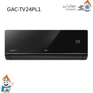 کولر گازی اینورتر جی پلاس پنل مشکی مدل GAC-TV24PL1