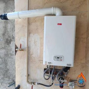 چرا گازهای احتراقی در دودکش کواکسیال مشترک پکیج دیواری برمیگردند؟
